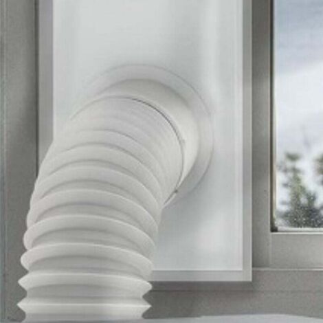 Kit per finestra per condizionatore d'aria portatile MUMU, kit di guarnizione per sfiato della finestra per condizionatore d'aria portatile, 25160 cm, 100% sigillato, impermeabile, facile da installar