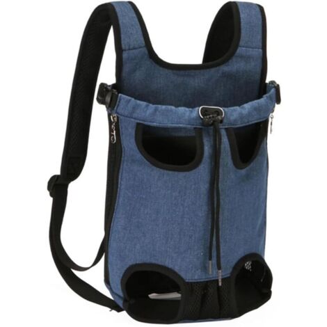 Zaino portatile XXL per cani e gatti, adatto a cani di taglia media e grande, borsa per il trasporto di gatti, viaggio e campeggio per cani (1/3)