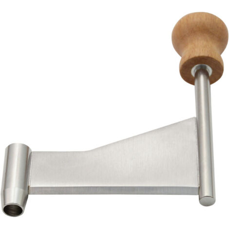 Grattugia per formaggio, grattugia per formaggio, manico in legno di cioccolato, utensile da cucina multifunzionale per grattugiare il formaggio (1/2)