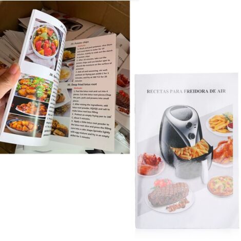 Ricette per friggitrice ad aria, ricettario pratico per friggitrice ad aria, ricettario inglese, ricettario per friggitrice ad aria, ricettario inglese Air Connection