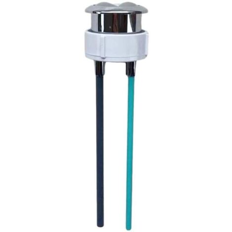 Pulsante di ricambio per WC Geberit a doppio scarico, cromato (38 mm) (1/4)
