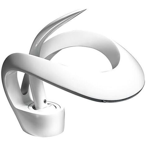 Rubinetto per bagno, rubinetto per lavabo, rubinetto per bagno monocomando con valvola in ceramica monocomando e acqua fredda regolabile, rubinetto per lavabo (bianco) (1/4)