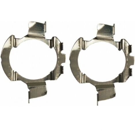 2 adattatori per lampadine LED H7 in metallo per Quasquai/Polo 6r/Polo 9r/Jetta Sport (MK6)/Opel Astra J (K05) (1/4)
