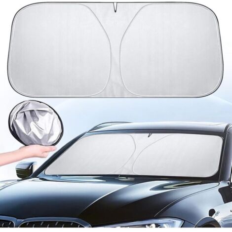 Parasole anti-UV 140x70cm per parabrezza di auto, SUV/camion, pieghevole e termoisolante. (1/4)