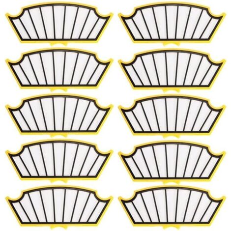 10 filtri per aspirapolvere Roomba Serie 5, tipo 510, 520, 530, 535, 532, 550, 560, 570 e 590. (1/4)