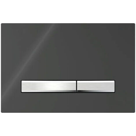 Per Geberit Sigma 50 115788DW2 Nero intenso RAL9005 per doppio scarico