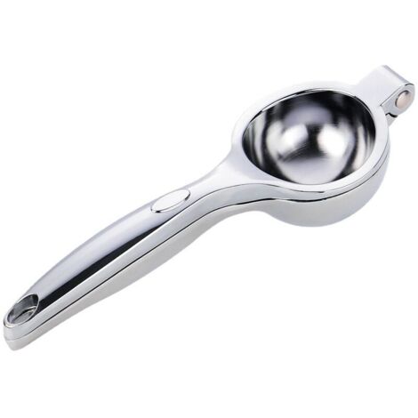 Spremiagrumi Manuale 2 Pezzi In Acciaio Inox E Plastica - Spremi Limoni E Arance, Grande Capacità, Antigoccia, Lavabile In Lavastoviglie - 3