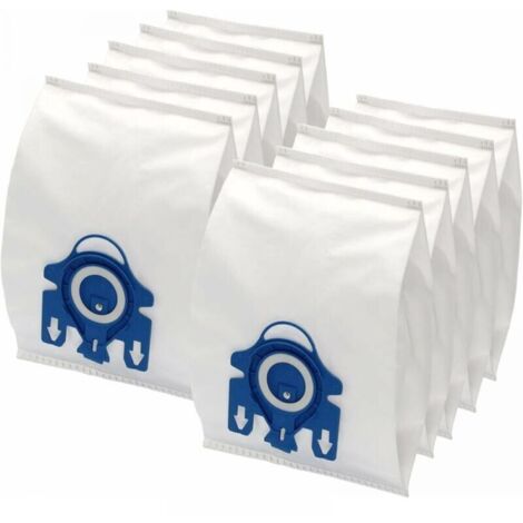 Confezione da 10 sacchetti per aspirapolvere Miele Compact C1, C2 Bag 3D Efficiency S700, S241 - S256i, S4000-S4999 (1/4)