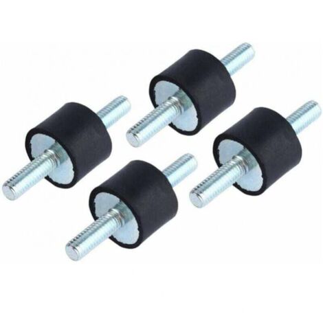Supporti isolanti in gomma antivibrazione M6 per pompa compressore aria, supporto ammortizzatore con viti 20 x 15 (1/3)