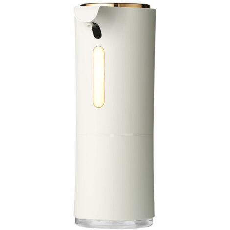 Dispenser di sapone automatico con sensore da 300 ml, ricaricabile, impermeabile, per bagno, cucina e mani.