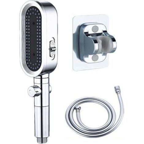Soffione doccia ad alta pressione, doccia portatile a 3 modalità, soffione doccia multiuso con booster di pressione, soffioni doccia per bagno per casa e hotel. (1/4)
