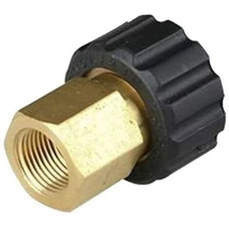 Connettore idropulitrice, adattatore per tubo flessibile ad innesto rapido, raccordo diametro 14 mm M22G3/8 raccordo femmina (1/4)