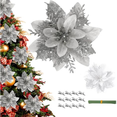 Palline di Natale, decorazioni albero di natale rosso, 128 pezzi di 20