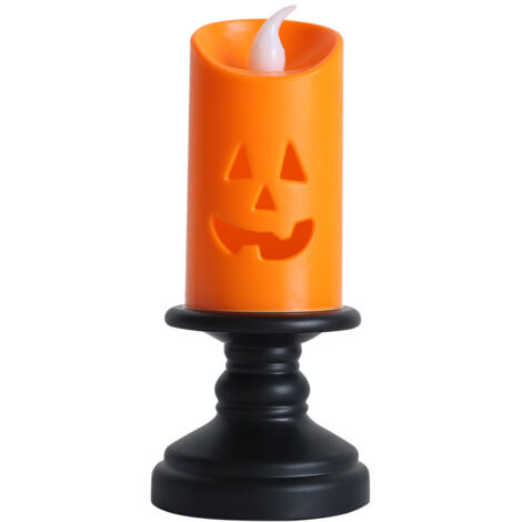 Pantofole Unisex Halloween A Forma Di Zucca, In Pile E Peluche, Suola EVA Antiscivolo, Calde E Morbide, Per Casa, Regalo Festivo - 3