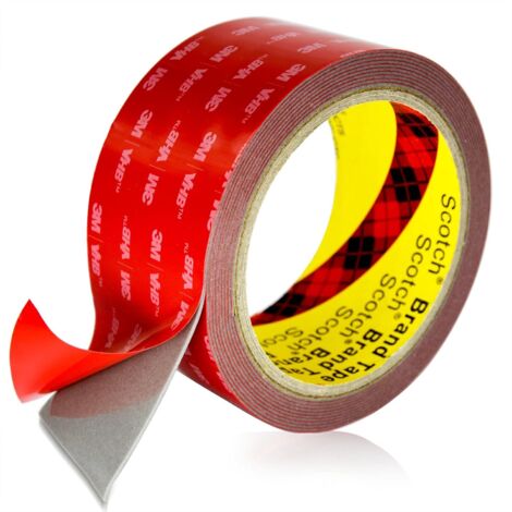 Nastro biadesivo, 3 cm x 3 m, realizzato con nastro adesivo 3M VHB per un'installazione sicura e impermeabile, adatto a telai di pareti, interni di auto, ecc. (1/4)