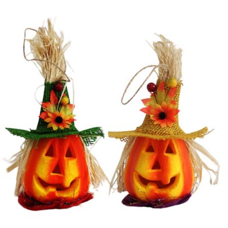 Hoshisea 4 Pezzi Federa per Cuscino per Halloween, Federa decorativa a forma di zucca, gatto, fantasma