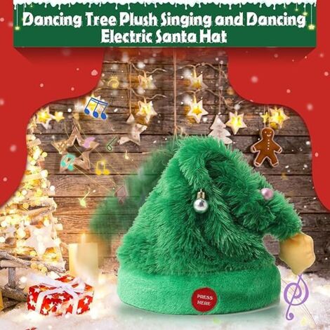 Lotto Economico Cappello Peluche Di Babbo Natale - Costume Fai Da Te Per Festa - Foto 4