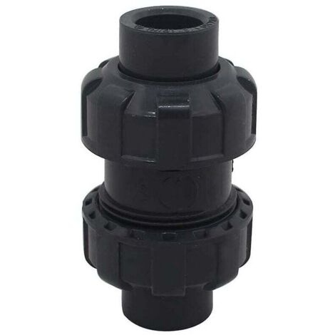 Valvola di ritegno a sfera 20 25 32 40 50 63mm valvola di ritegno per piscina valvola antiriflusso valvola in PVC valvola di non ritorno (diametro interno 50mm) -