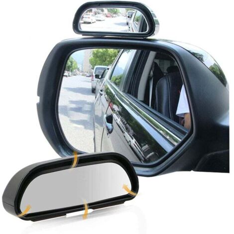 Set di 2 specchietti per angolo cieco, specchietti laterali grandangolari a 360° per moto (1/3)