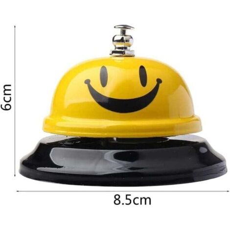 QUARKZMAN Campanello da Tavolo, 65mm(2,56) Campanello da Pranzo per Ristoranti Servizio, Verde