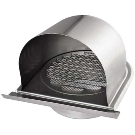 Cappa aspirante da parete per esterni a forma di U, cappa aspirante in acciaio inox 201, cappa aspirante, cappa da esterno resistente alla pioggia e al vento