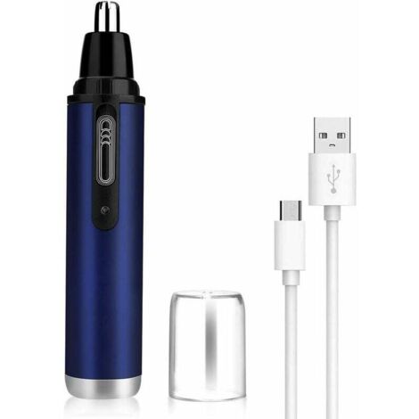 Rifinitore elettrico per naso e orecchie, rifinitore professionale indolore per sopracciglia e viso, ricaricabile tramite USB, Fei Yu (1/4)