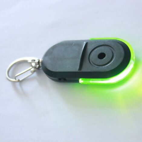 Cercachiavi Wireless Con Allarme A Fischio, Localizzatore Per Chiavi Borsa E Portafogli, Led E Suono, Batteria Inclusa