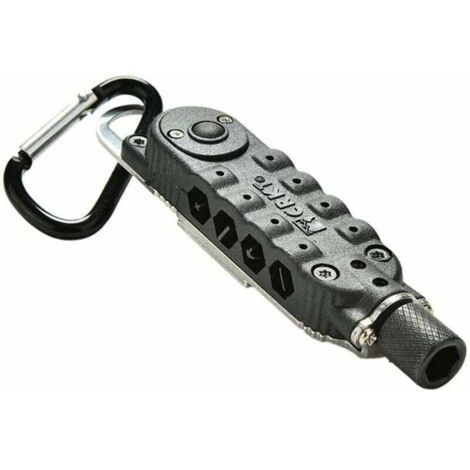 Set multiutensile, piccoli utensili EDC, tascabili, cacciavite portachiavi, da viaggio, per esterni, regolabile (1/4)