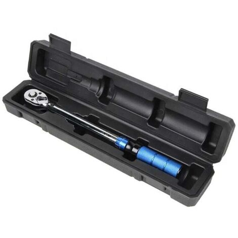 Chiave dinamometrica ad alta precisione, chiave dinamometrica regolabile in acciaio al vanadio per riparazione auto e biciclette con scatola portaoggetti, 3/8" (10-60 Nm) - Fei Yu (1/4)
