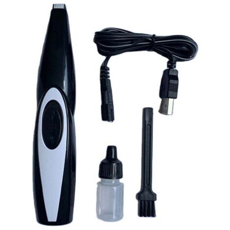 Tagliacapelli elettrico per animali domestici, piccolo tagliacapelli senza fili ricaricabile tramite USB (1/2)