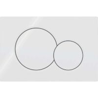 Adatto per placca di comando GEBERIT SIGMA 01 - Adatto per serbatoio dell'acqua UP320 / UP720 - 115.770.11.5 - Bianco MUMU