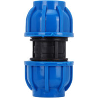 Raccordi dritti per tubi dell'acqua in plastica PE da 32 mm a 32 mm