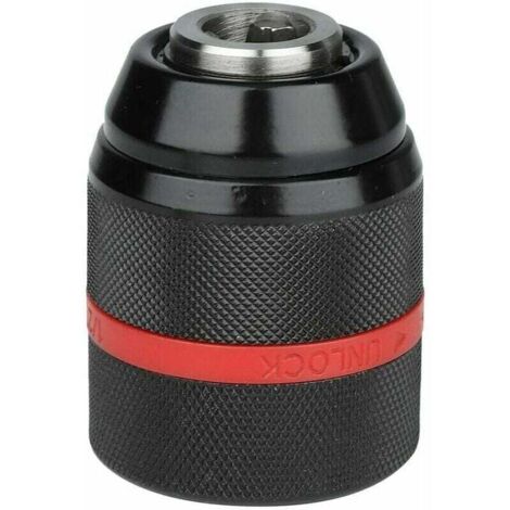 Portabrocas manual sin llave, accionamiento 1/2-20UNF, 2 portabrocas autoajustables de 13 mm para múltiples usos – (1/4)