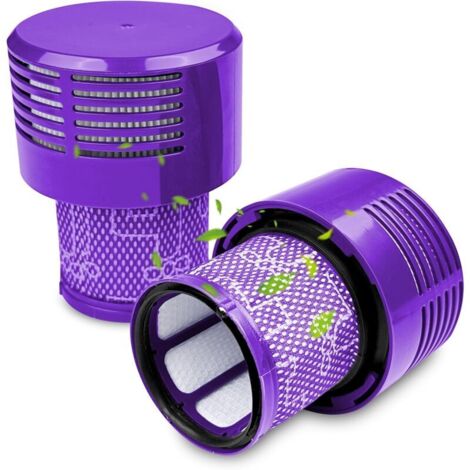 Pack de filtros compatible con Dyson V10, accesorio de filtro para aspiradora, recambio para aspiradora ciclónica, filtro lavable compatible, Total Clean, recambio lavable (1/4)