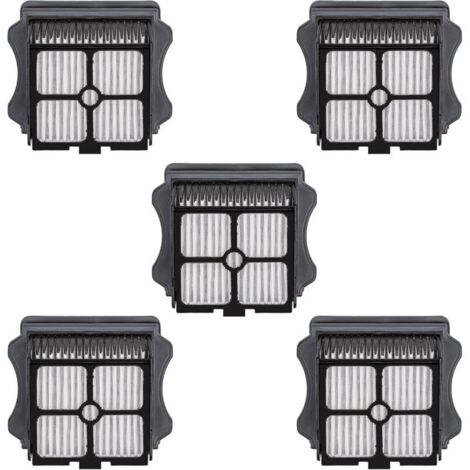 (5 piezas) Filtro HEPA compatible con Tineco iFloor 3/ Floor One S3/ Floor One S5/ Floor One S5 Pro 2, juego de filtros para aspiradora en seco y húmedo, repuestos 5 filtros (1/4)