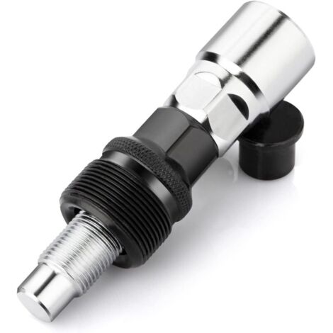 Extractor de manivela universal para bicicleta, extractor profesional de pedalier de 16 mm, llave de pedalier, práctico extractor de manivela para bicicleta (1/4)