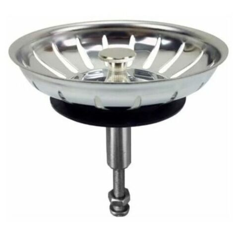Desagüe para fregadero de cocina de acero, regulable en altura