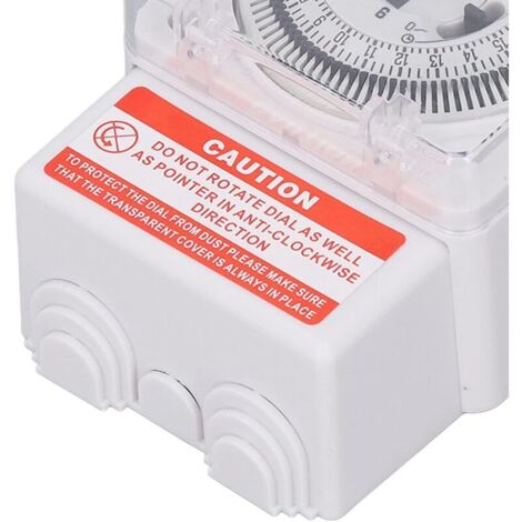 Temporizador Mecánico De Horas, 2 Tipos Interruptor De Temporizador