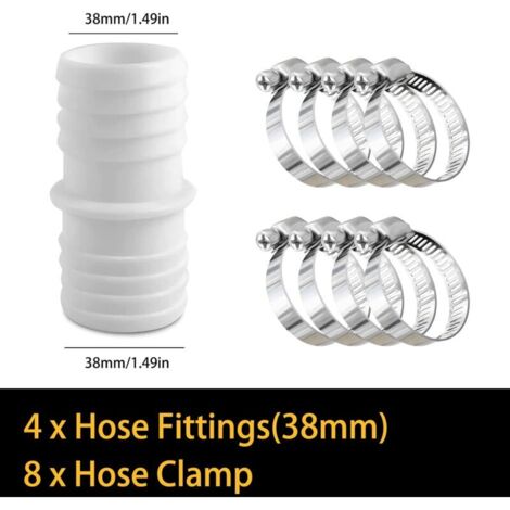 JSDAN Abrazadera Separadora De Manguera 8AN, Abrazadera De Montaje De Línea De