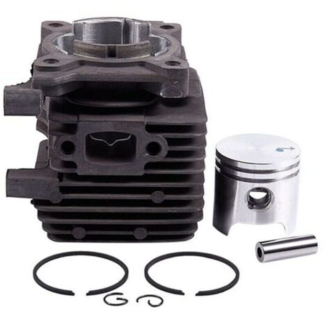 Kit de pistón de cilindro para desbrozadora (34 mm) compatible con recortadora Stihl FS55, FS45, Br45, HL45, 4140 y . (1/4)