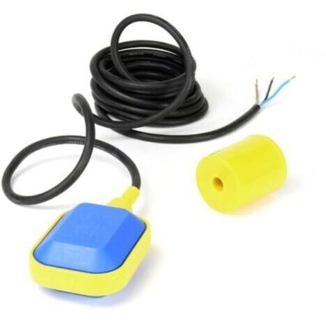 Interruptor de flotador para bomba sumergible, 10 m, 250 V, 16 A (1/4)