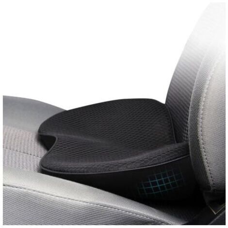 Cojín para asiento de coche para conductor, cojín elevador grueso, cojín para aliviar el dolor de espalda para todas las estaciones (1/4)