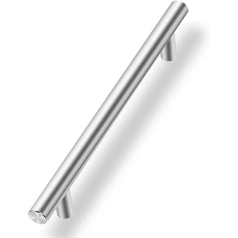 10 tiradores para armarios de cocina, tiradores de acero inoxidable para puertas de cocina, tiradores para cajones, distancia entre ejes de 160 mm, tiradores para puertas de cocina, tiradores para pue