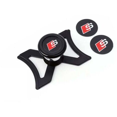 Soporte magnético para teléfono Audi A3 S3 8V 2013-2019, soporte para ventilación de coche, bloqueo automático por gravedad, portón trasero de aluminio estable, vista de 360 grados ajustable
