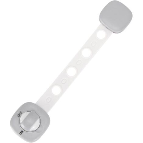 Candados De Seguridad Para Bebés - Pack De 4, Con Llave Y Adhesivo, Para Cajones, Armarios Y Ventanas