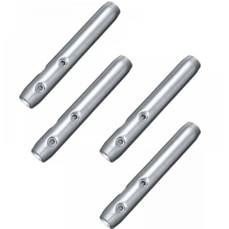 Paquete de 4 tensores de cable de acero inoxidable T316 para instalación de barandillas de escalera de 4 mm (1/3)