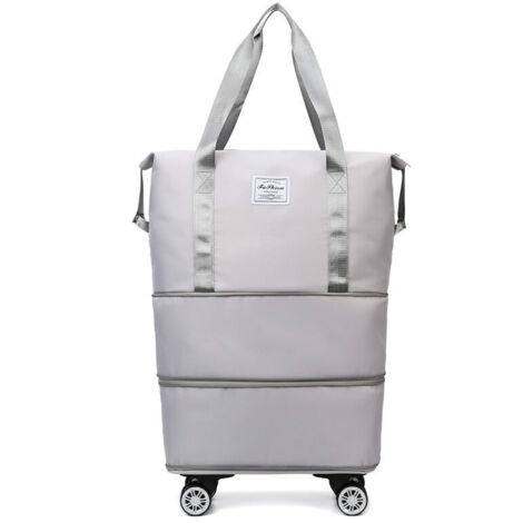 Bolsa De Equipaje Con Ruedas De Plástico Verde Modelo 3D $49 - .3ds