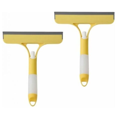 Limpiacristales para ducha (2 unidades), limpiador de cristales para coche, herramienta para limpiar cristales de ducha, limpiador de cristales con spray limpiador (1/4)