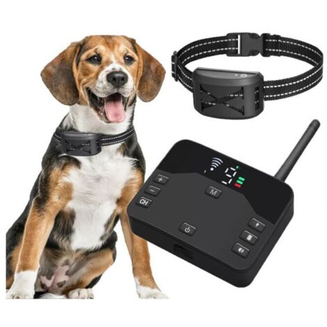 Valla eléctrica inalámbrica 2 en 1 para perros, sistema de contención para mascotas con receptor recargable e impermeable, collar de adiestramiento ajustable.
