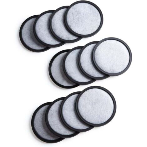 Paquete de 12 discos de filtro de agua de carbón activado premium para todos los modelos de Mr. Coffee (1/4)